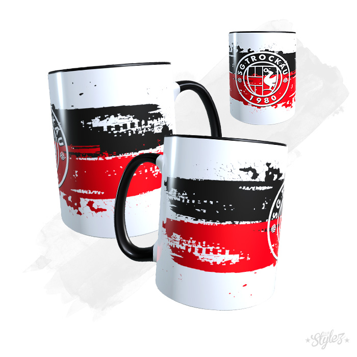 SG Trockau Kaffeepott Striped